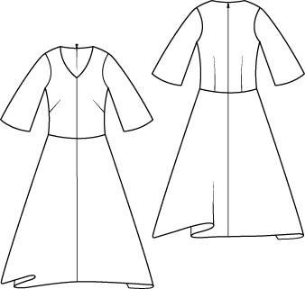 The A-line Dress