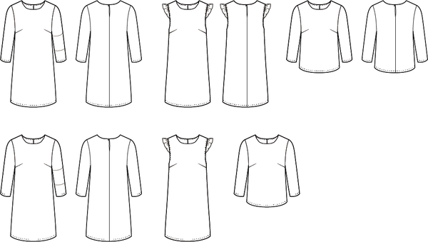 Ultimate Shift Dress (sizes 8 - 20)