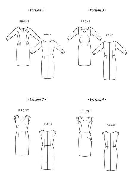 Claudette Dress (sizes 18 - 26) (last copy available)