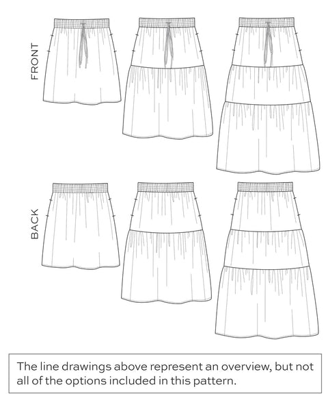 Mave Skirt (sizes 14 - 30)